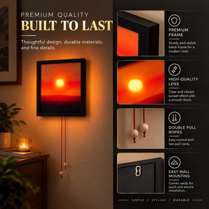 Kinetic Sunrise Wall Light
