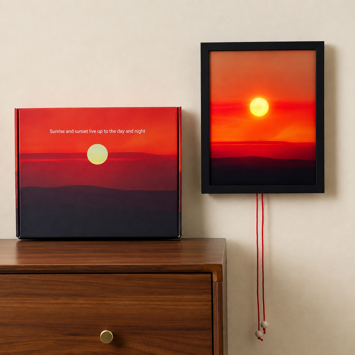 Kinetic Sunrise Wall Light