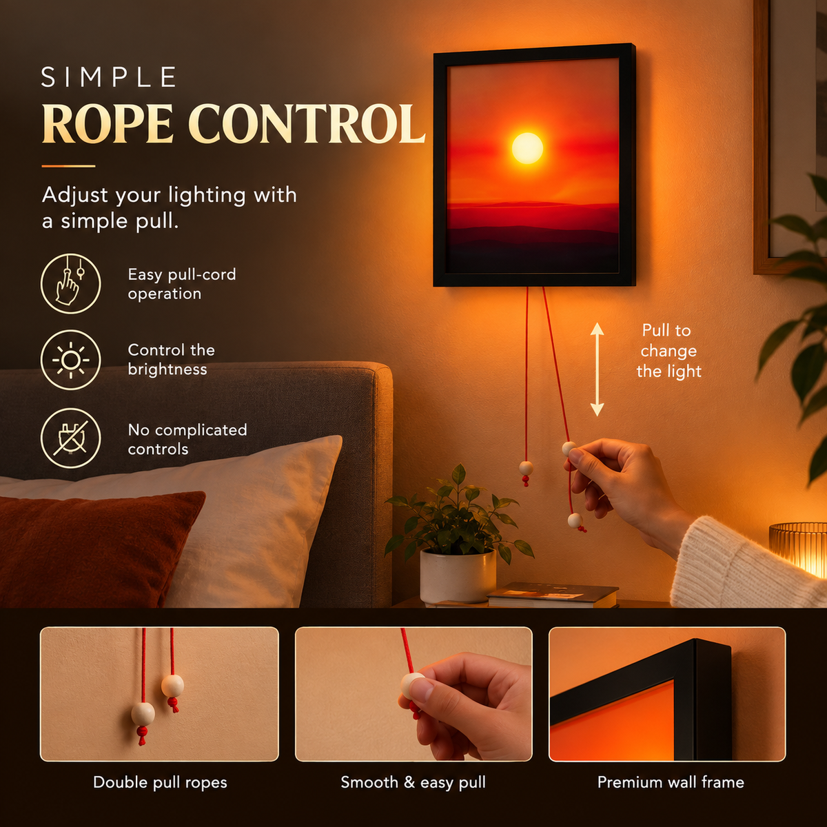 Kinetic Sunrise Wall Light